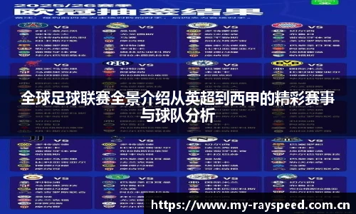 全球足球联赛全景介绍从英超到西甲的精彩赛事与球队分析